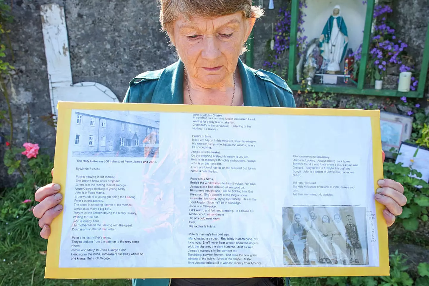 Catherine Corless has been campaigning for the dig since her research a decade ago (PAUL FAITH/AFP via Getty Images)