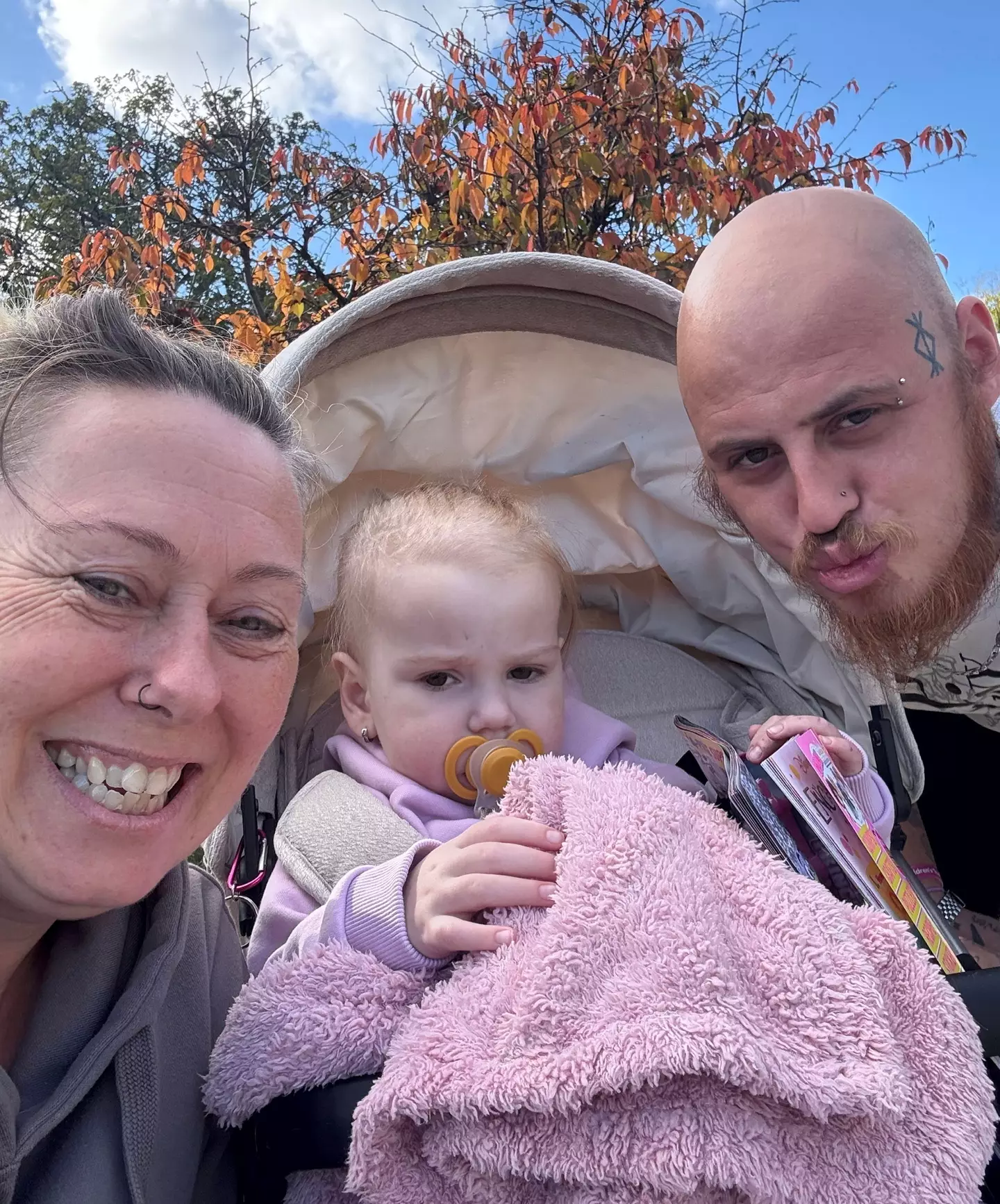 Harleigh's parents are hoping to raise enough money to give her one final holiday (SWNS)