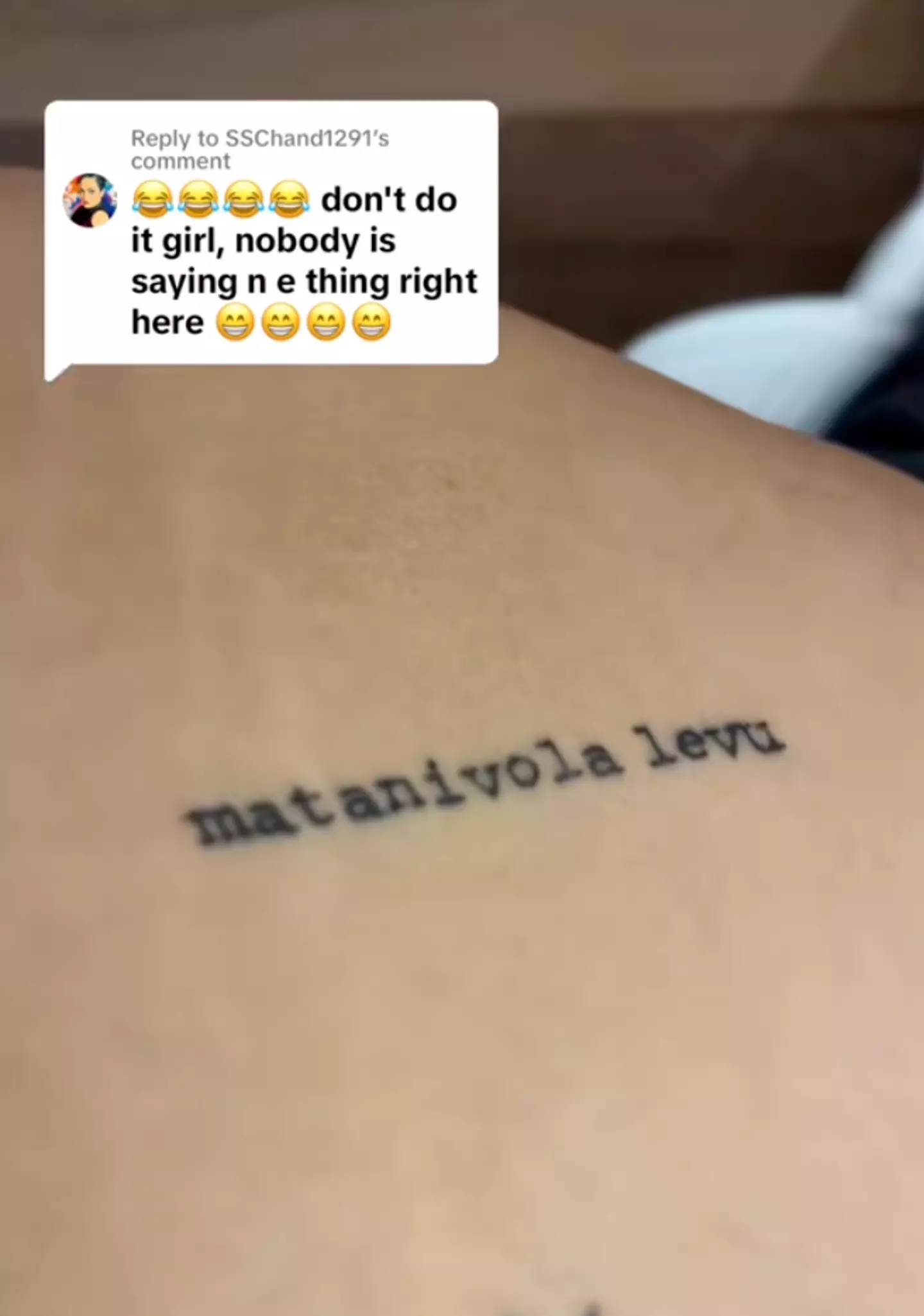 Amy's tattoo (TikTok/ @amzdicko)