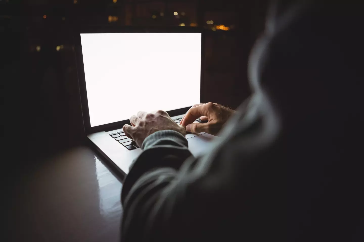 Hackers can use thermal imaging to crack passwords.