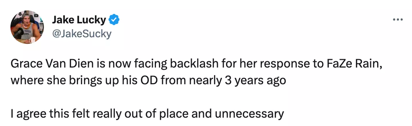 People have taken to Twitter to share their thoughts on the matter.