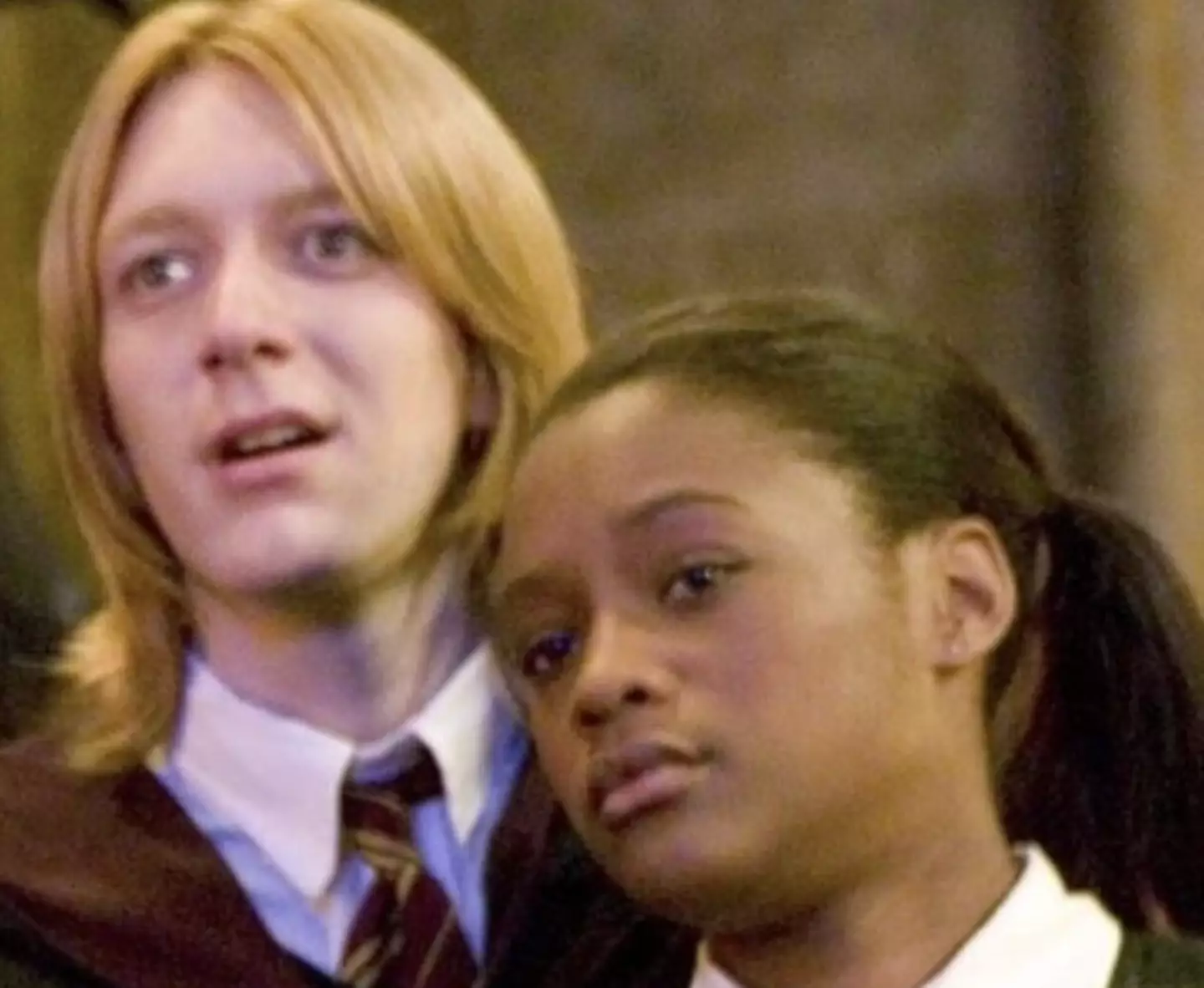Angelina Johnson was Fred Weasley's date to the Yule Ball.