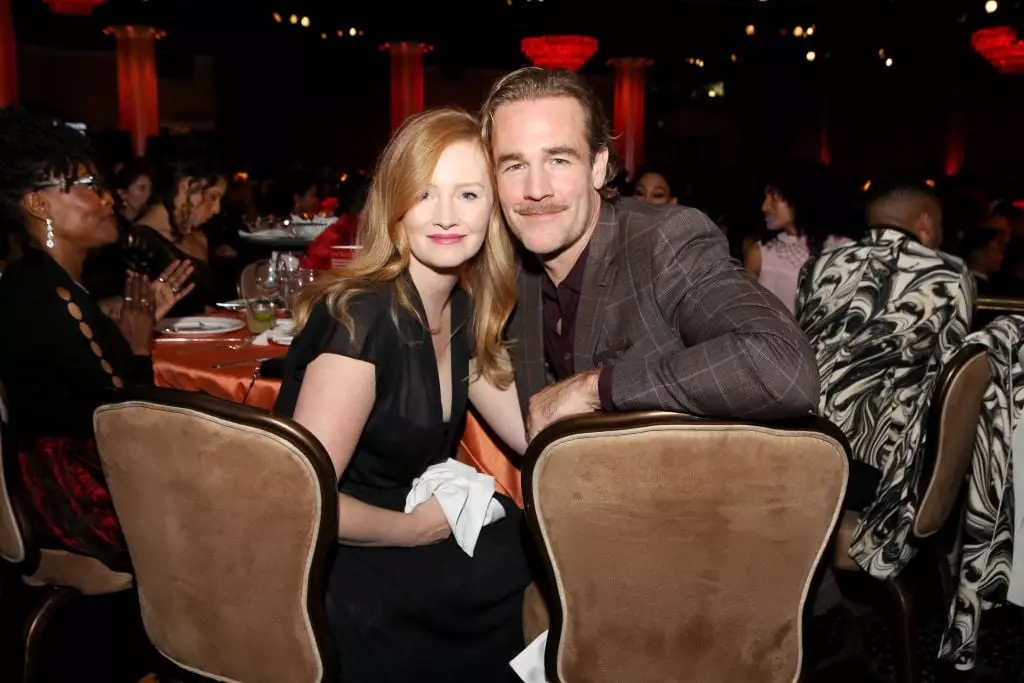 James Van Der Beek is survived by his wife Kimberly, whom he wed in 2010 (Tasia Wells/Getty Images for The Trevor Project)