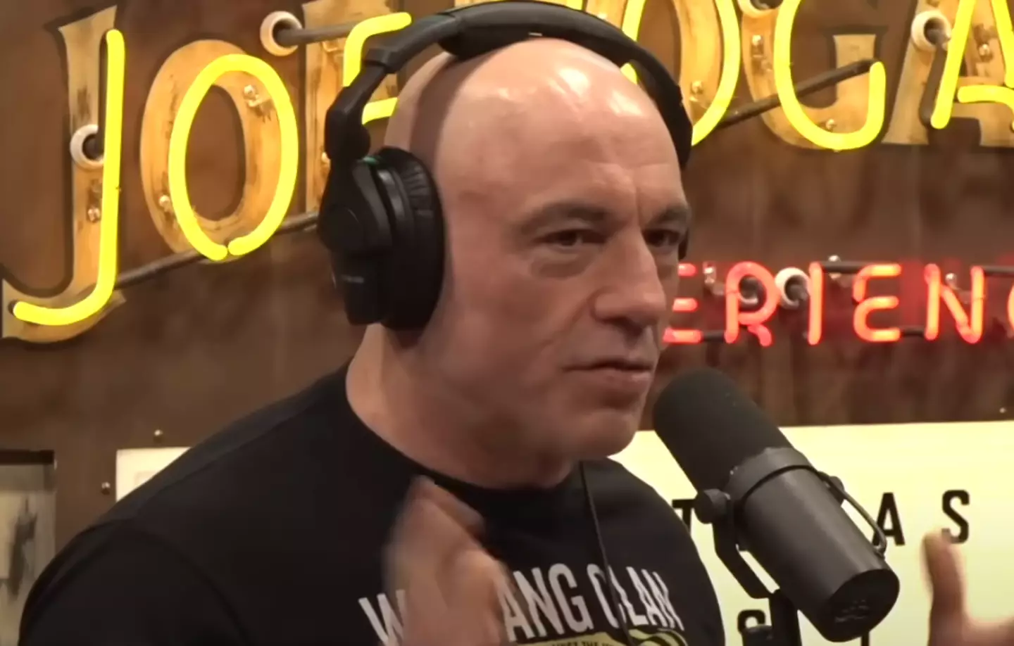 Twitter users hit back at Rogan after the clip was shared online (PowerfulJRE)