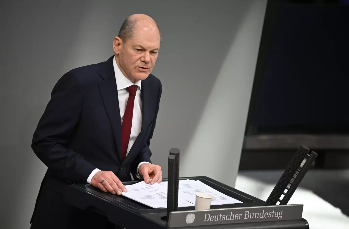 German Chancellor Olaf Scholz (Alamy)