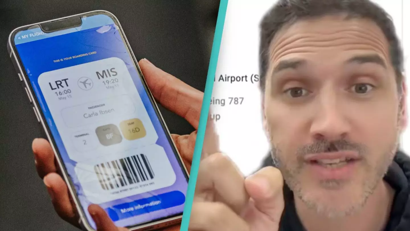 Man explains why you should never buy a plane ticket if you see this symbol when booking
