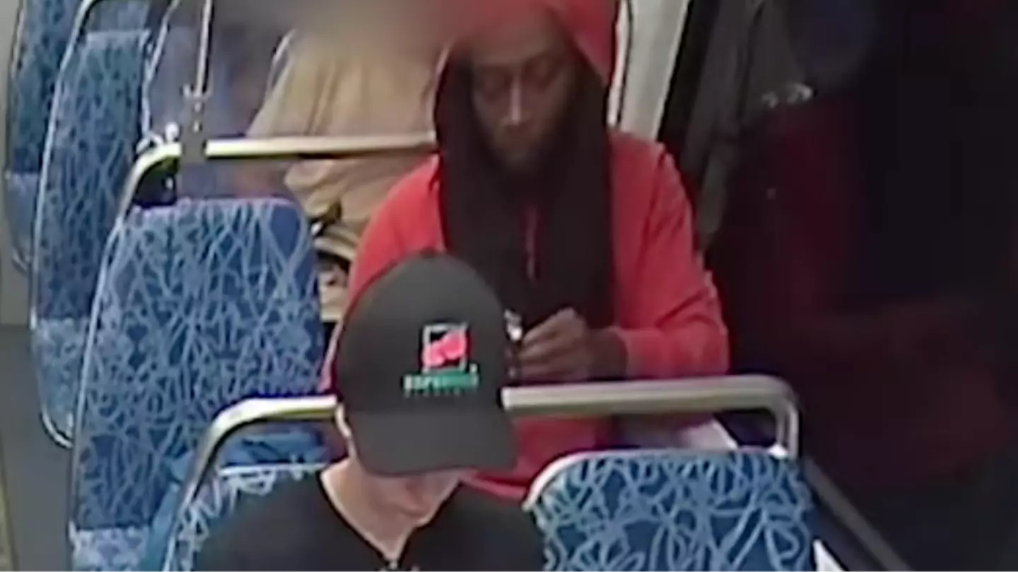 Chilling footage shows suspect's last movements before Ukrainian refugee is stabbed in random attack