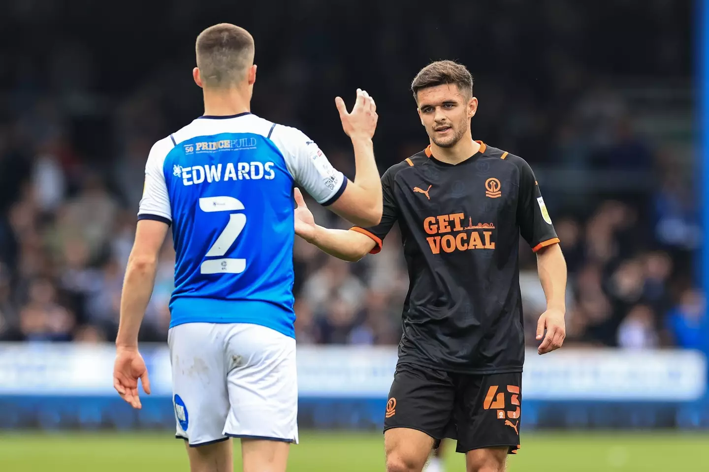 Jake Daniels (right) is the first openly gay footballer since Justin Fashanu came out in 1990.