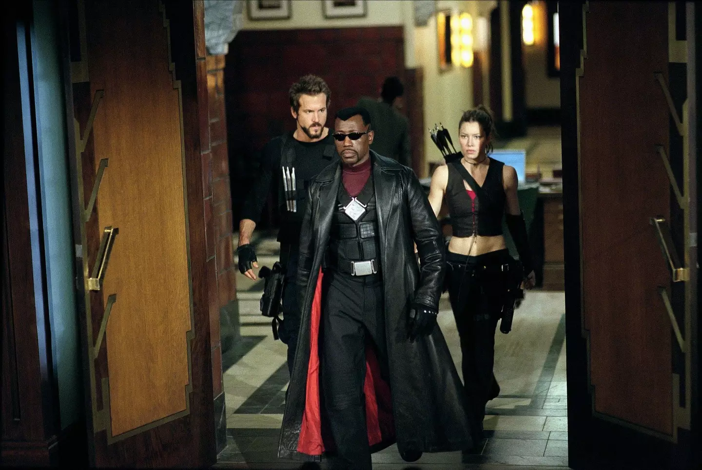 Ryan Reynolds admitted he and Wesley Snipes didn't get along very well on the set.