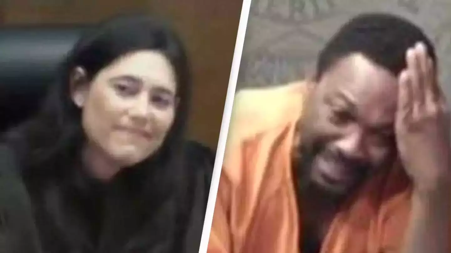 Emotional moment judge recognizes felon in her courtroom from school