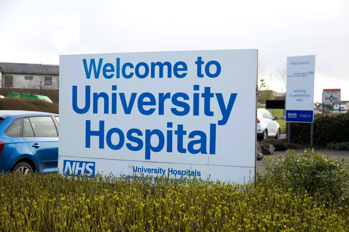 John was required to stay awake during the two-hour long operation at University Hospitals Coventry and Warwickshire.
