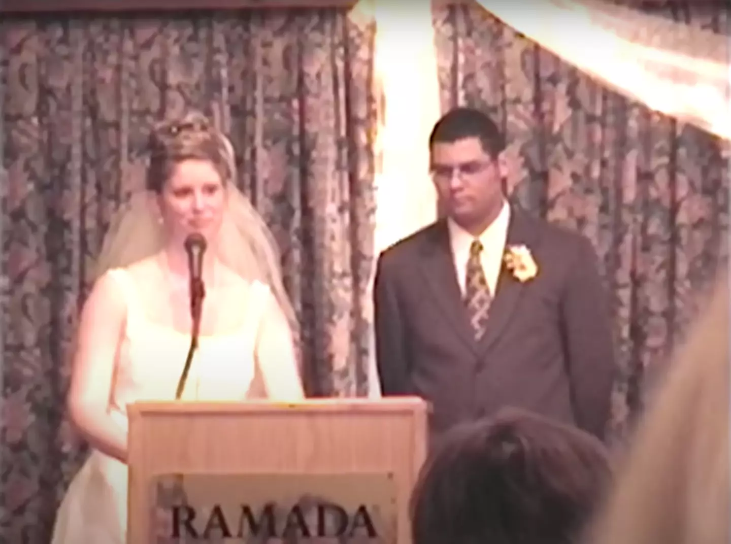 Researchers used Johnson's wedding video to make the avatar more personalized (YouTube/UC San Francisco (UCSF))