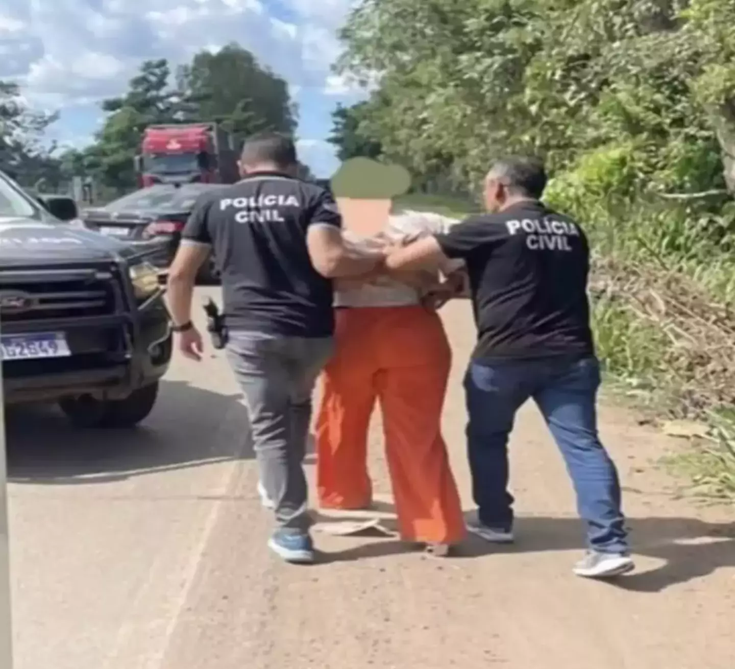 Barbosa was detained last week (Instagram/Polícia Civil do Maranhão)