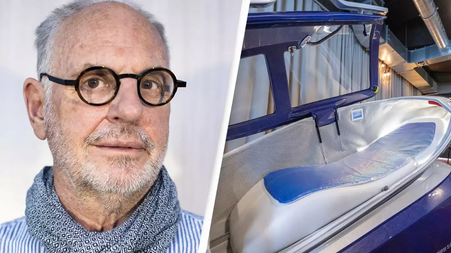 Creator of suicide pod vows to build new one despite original being seized by police and first user 'found with strangulation marks'
