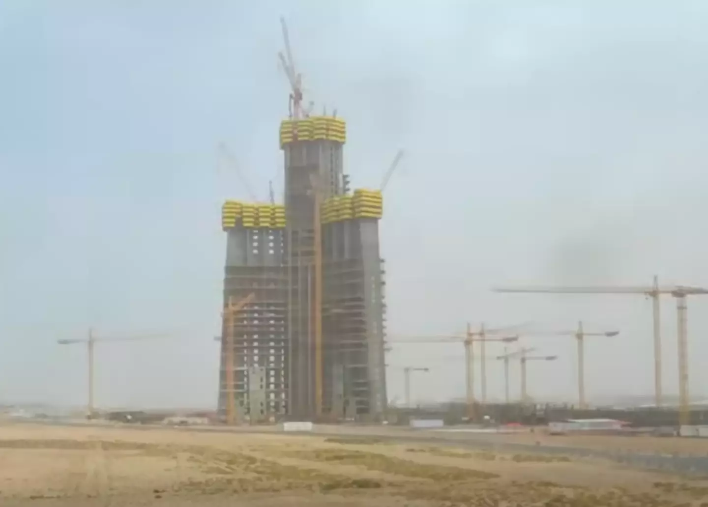 The construction of the building is considered to be one third complete.