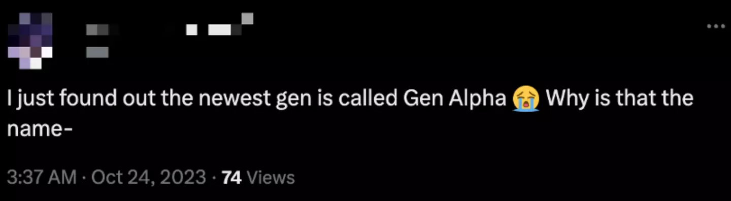 Other generations are a bit confused.