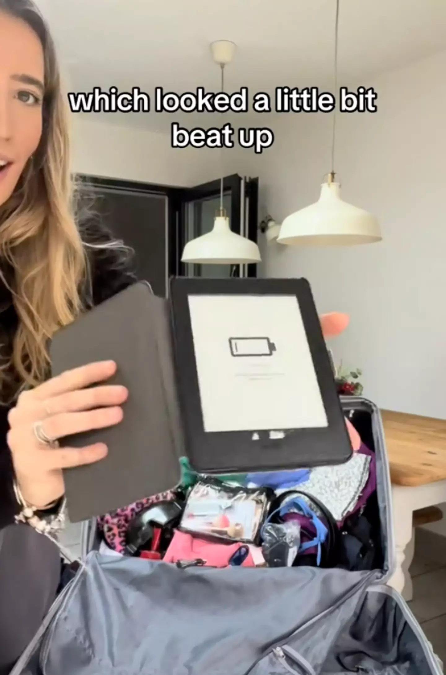There were a few winning items inside (TikTok/ @beckysbazaar)