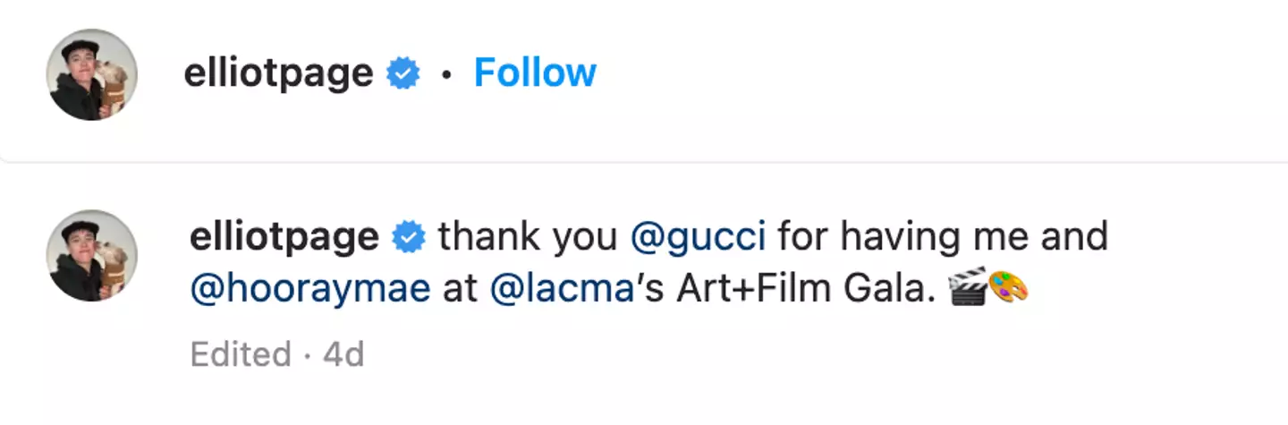 Page tagged Martin in their posts on Instagram.