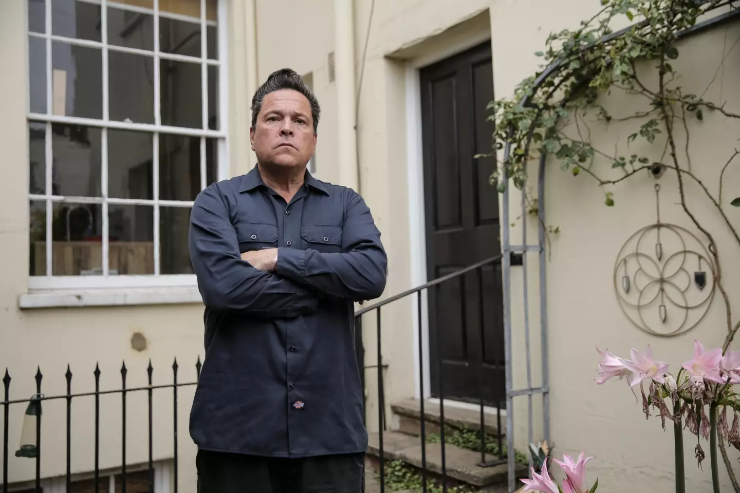 Dom Joly called out President Donald Trump claiming that 'Trump and the truth do not go together' (Celebrity Help! My House is Haunted)