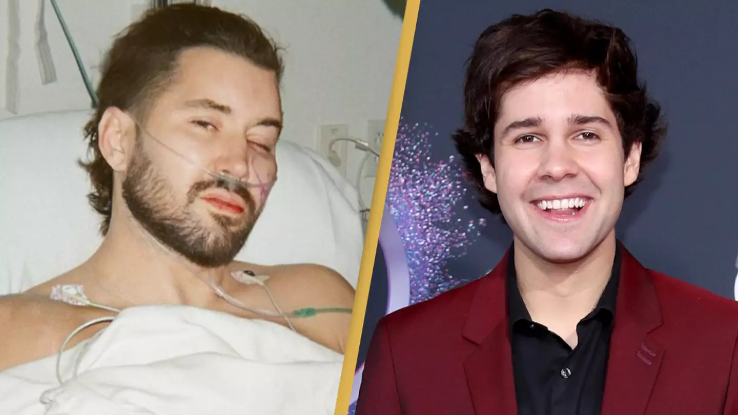 Man undergoes surgery to get vision back after David Dobrik stunt left him with lifelong injuries