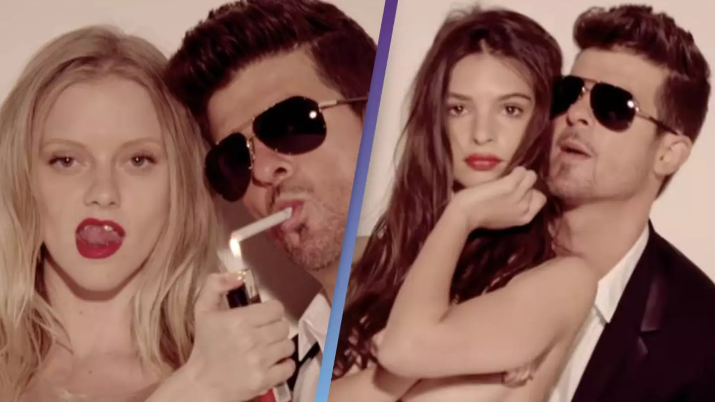 Emily Ratajkowski's Blurred Lines co-star reveals what happened on set after Robin Thicke allegedly groped her