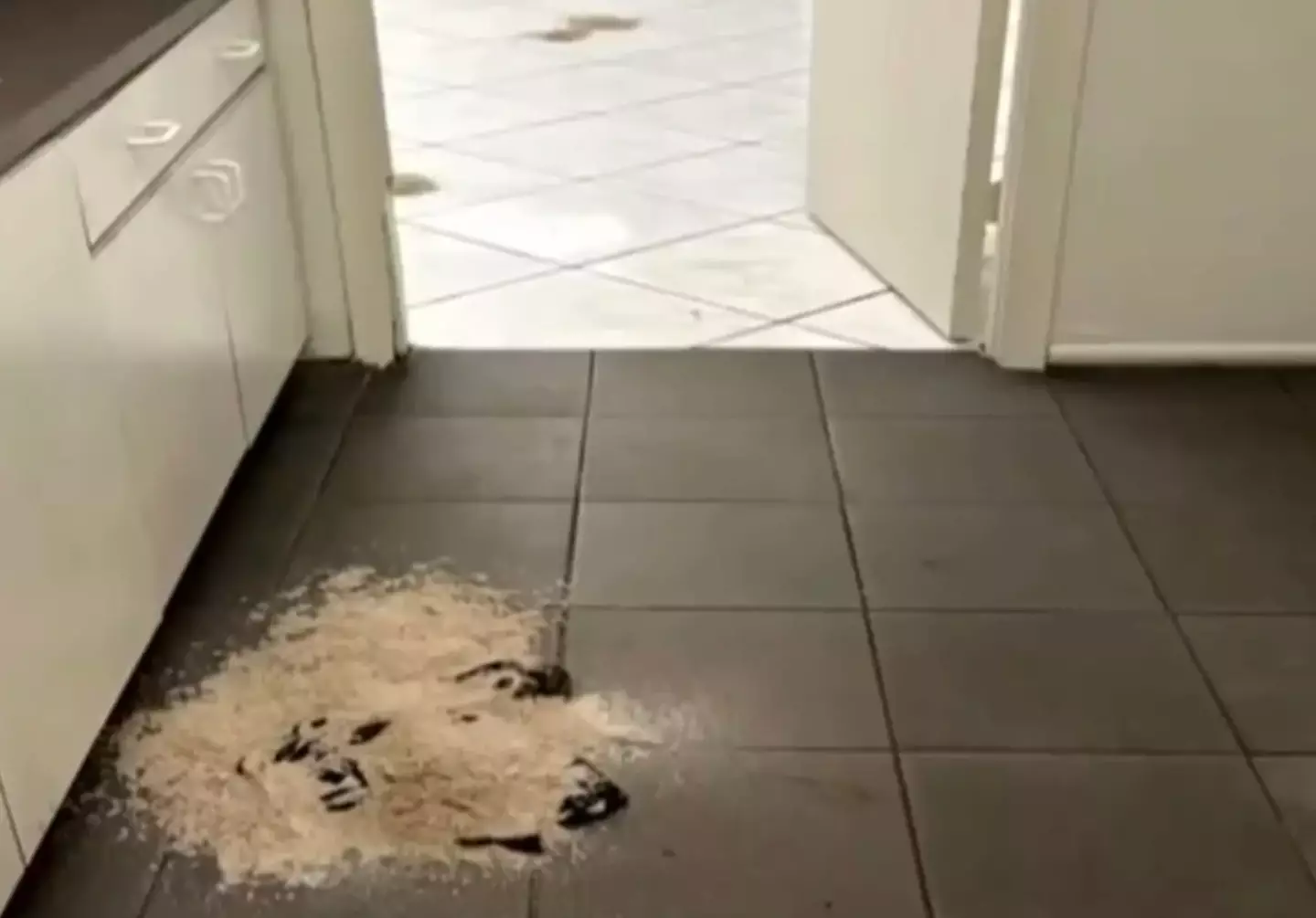 The scene appalled the residents.