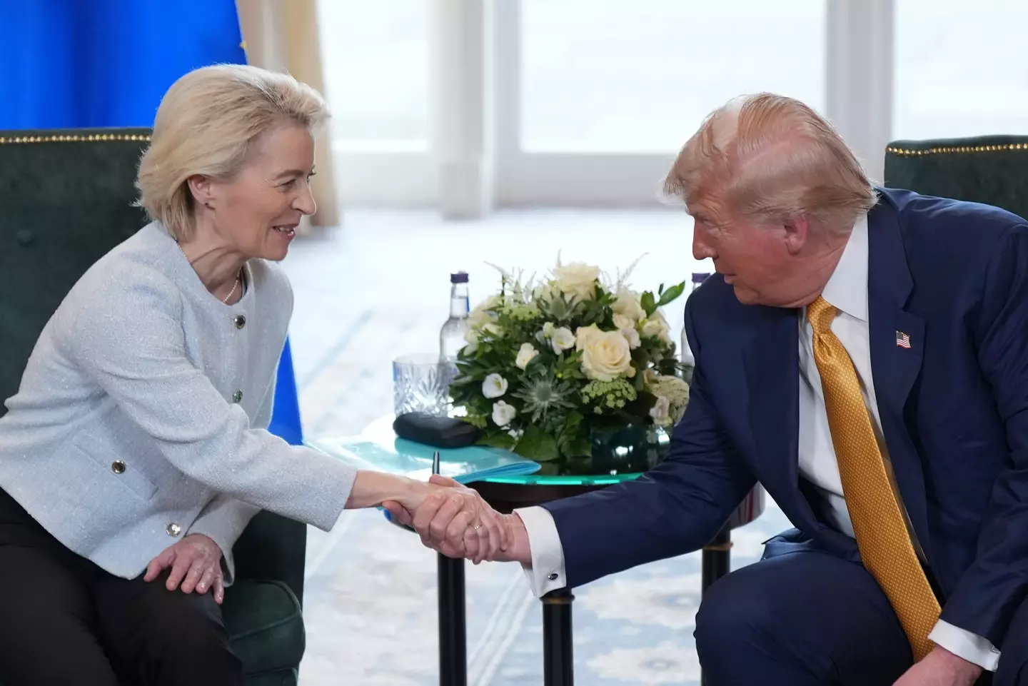 15 percent tariffs will now be introduced instead (Andrew Harnik/Getty Images)