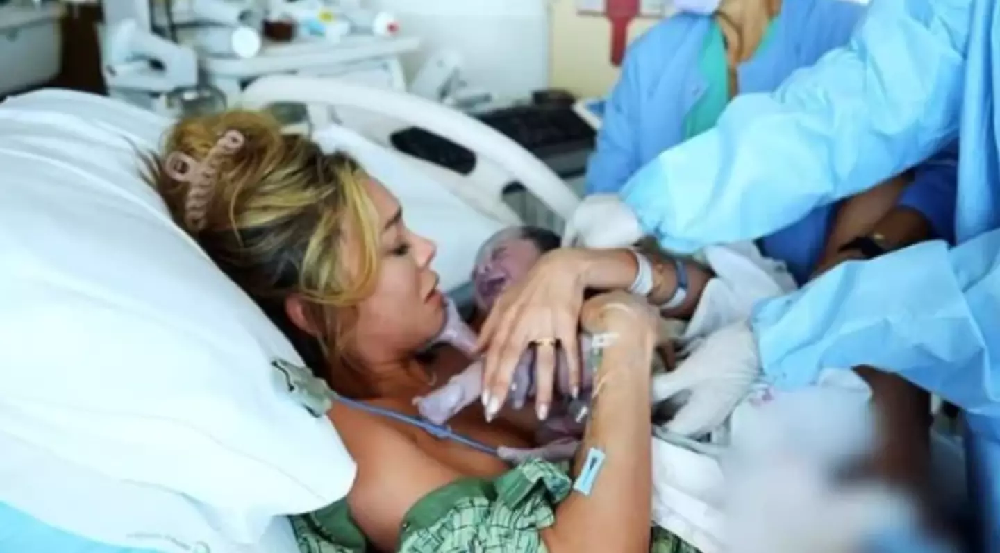 Nick Cannon’s newest arrival was born shortly before Christmas.