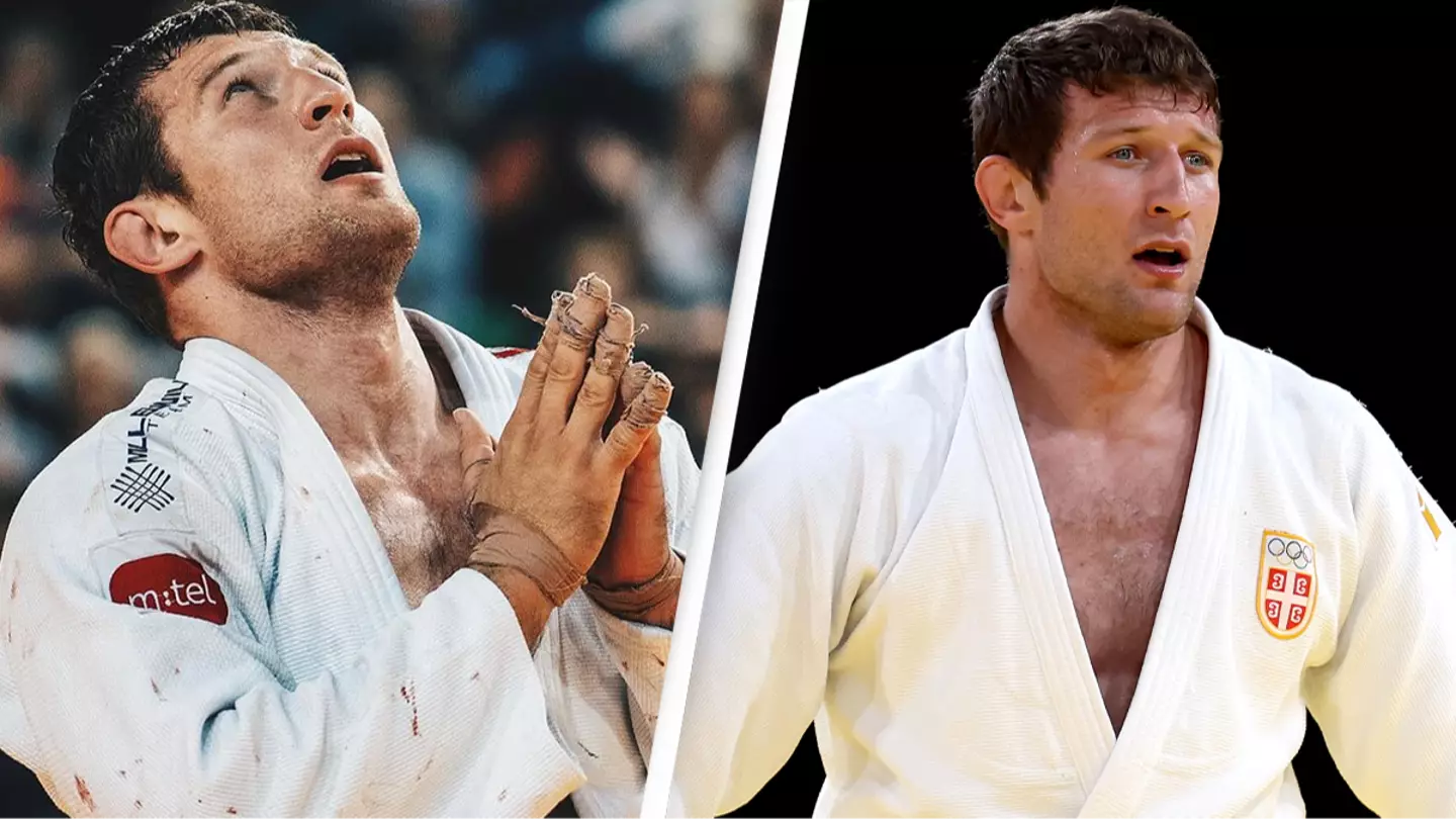 Olympic judo star banned after making one specific sign before competing