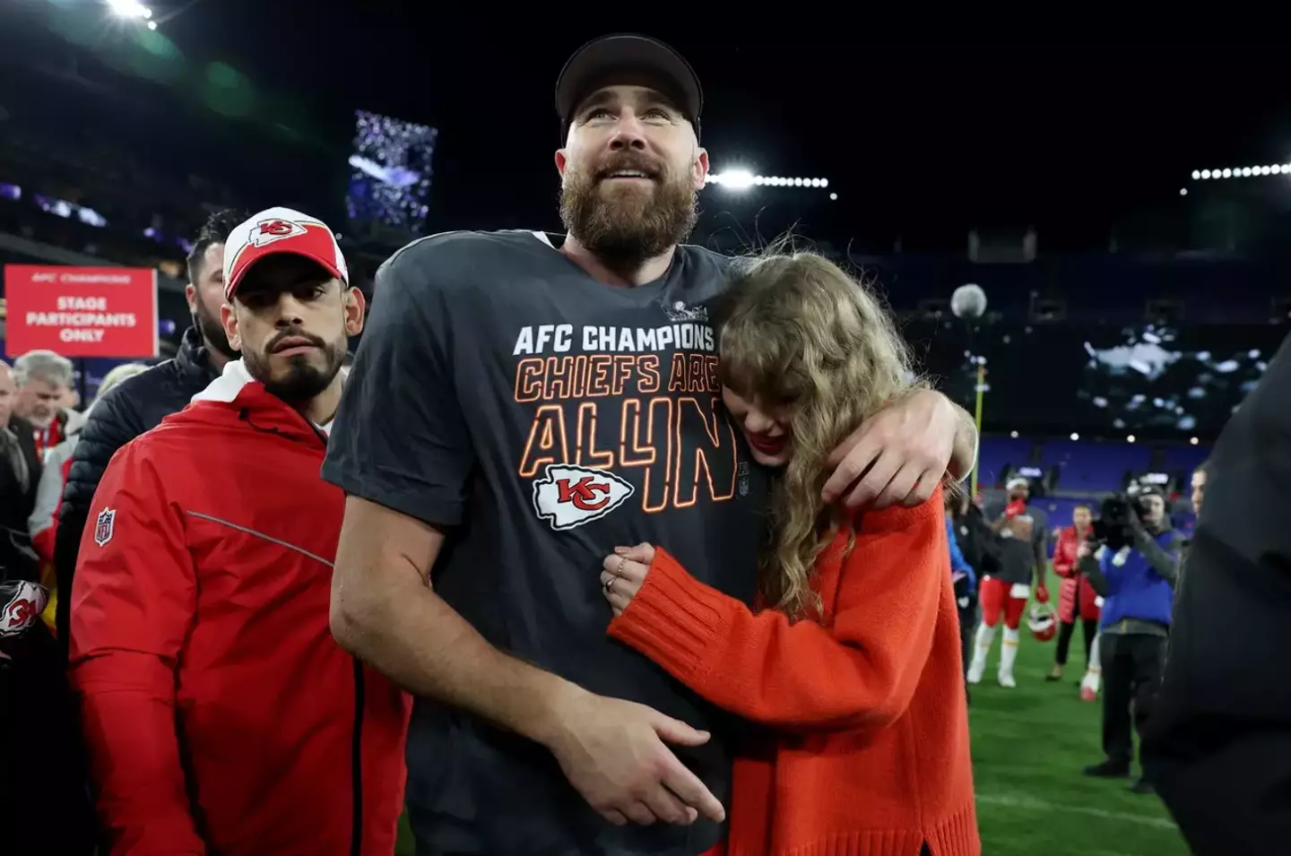 Swift and Kelce have been dating since last year.