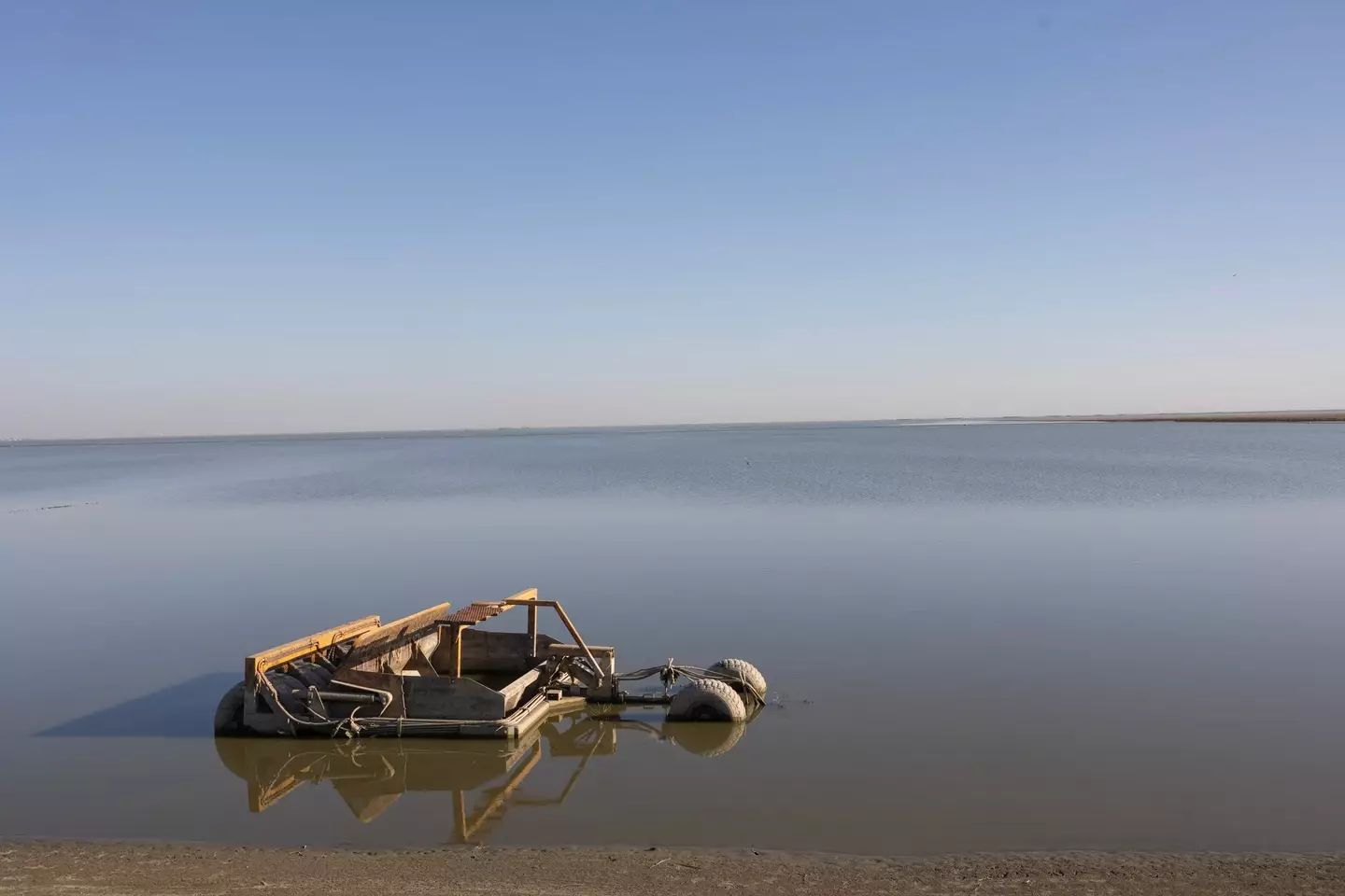 The lake was originally drained to make way for farming.