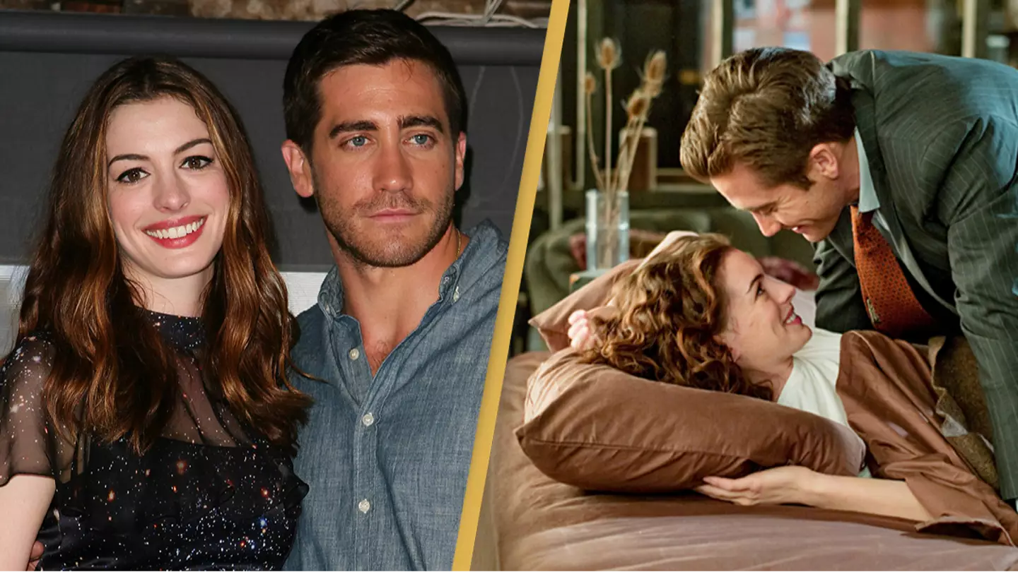 Jake Gyllenhaal says he's 'lucky' to have had sex with Anne Hathaway twice in movies