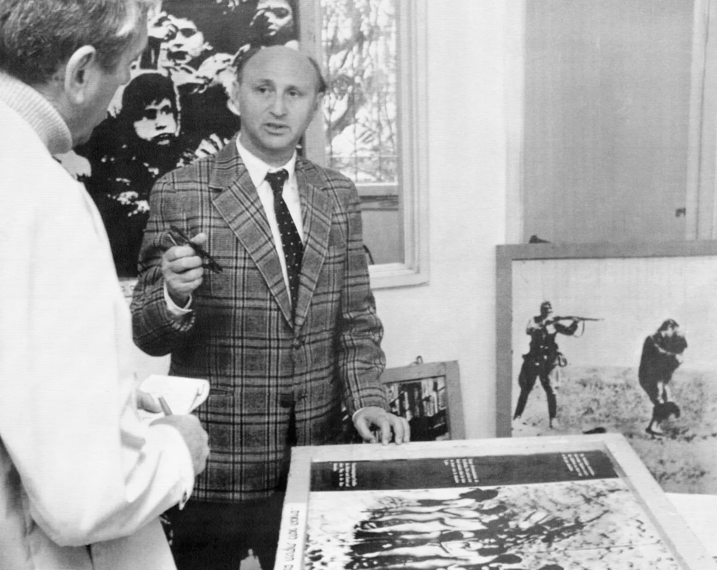 He helped capture Adolf Eichmann.