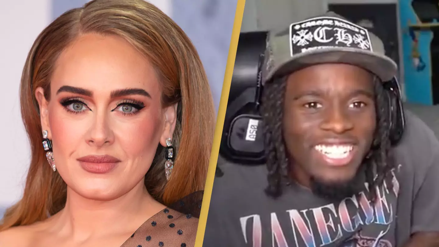 Adele makes surprise appearance on Kai Cenat Twitch stream