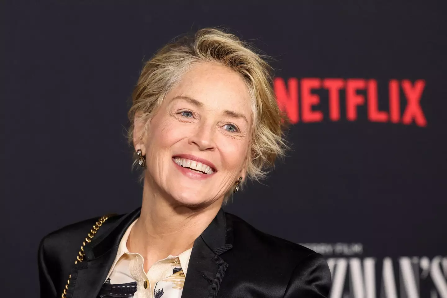 Sharon Stone had an important message for her followers.