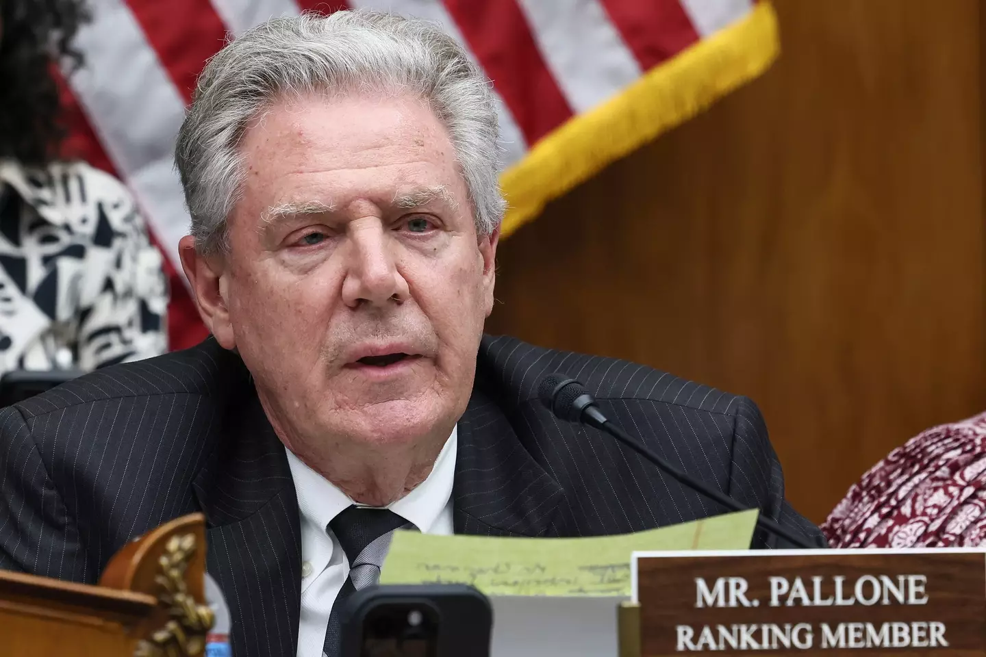 Frank Pallone took issue with the SSA’s email about the bill and its benefits (Jemal Countess/Getty Images for Protect Our Care)