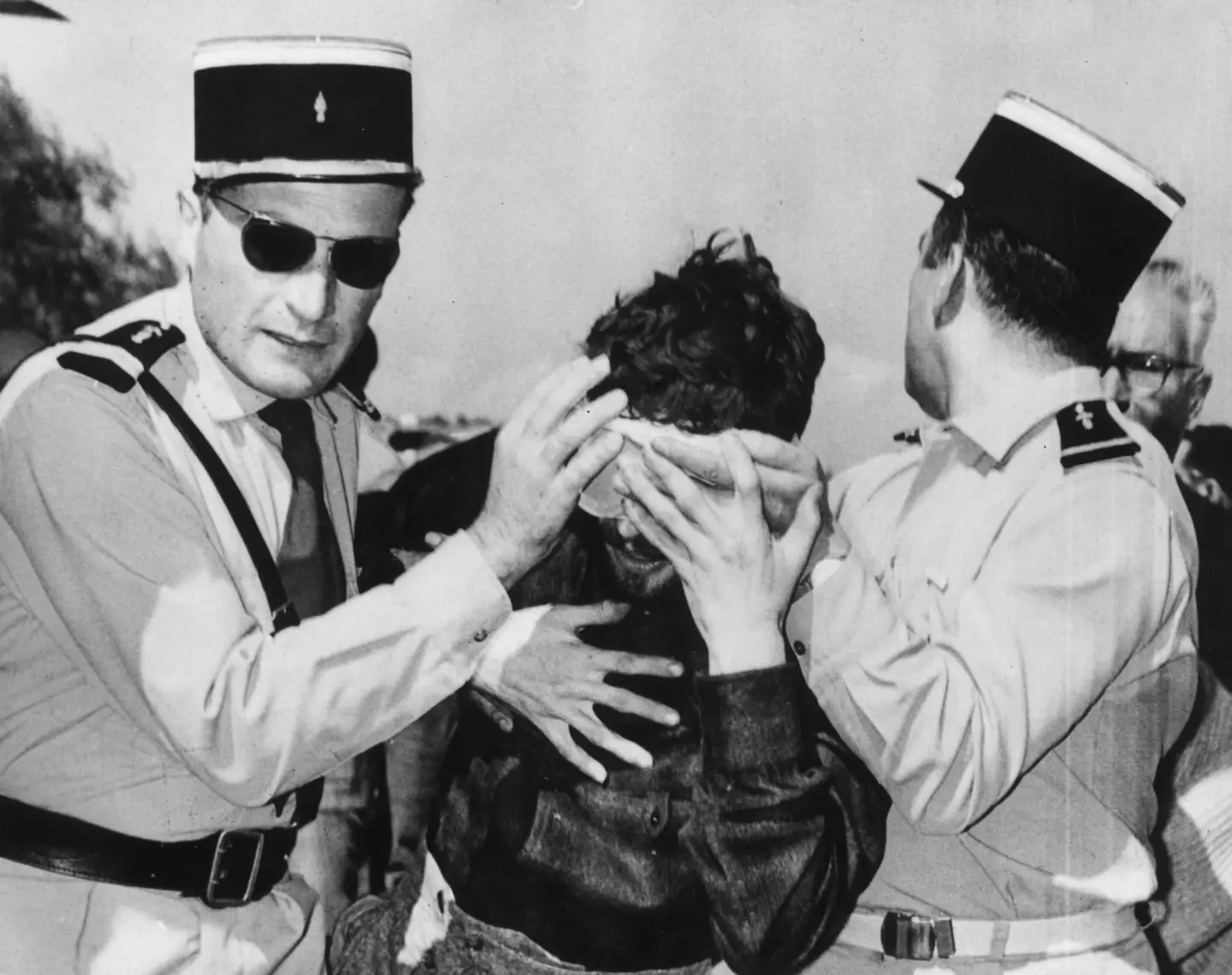 Michel's eyes were sensitive to light when he came out of the cave (Keystone/Getty Images)