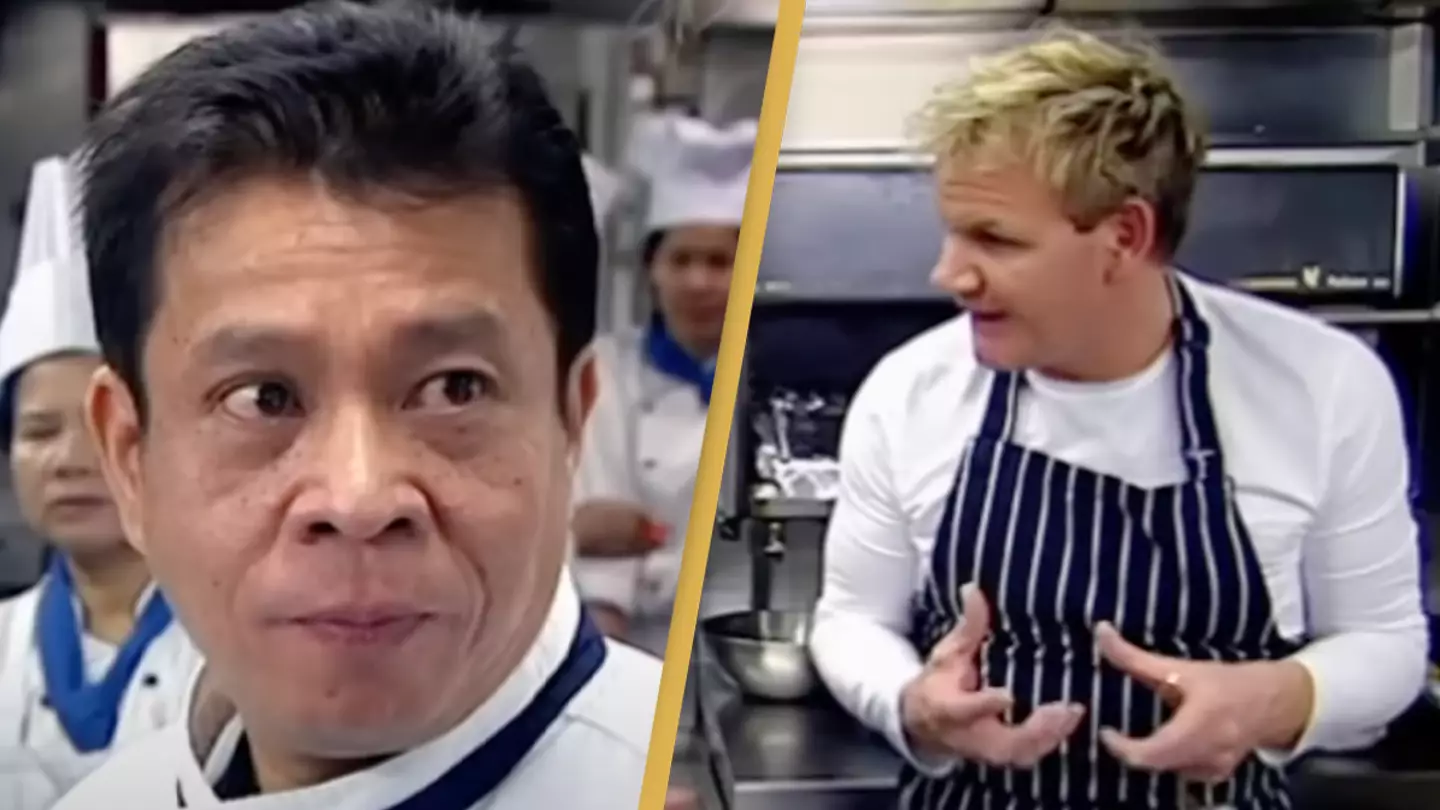 Gordon Ramsay once made a meal so bad the chef looked at him in disgust
