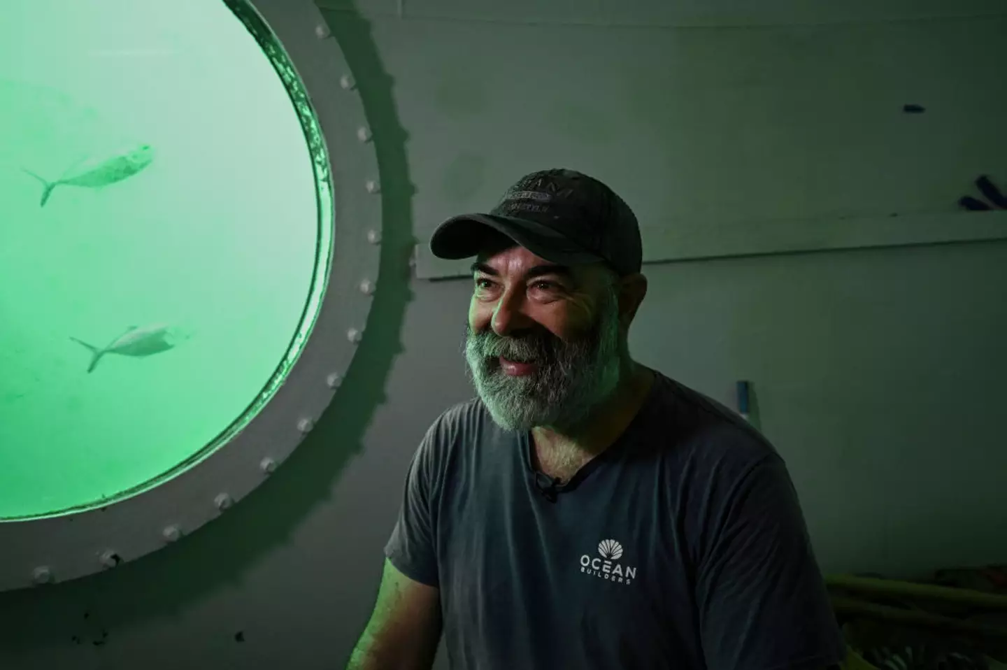 German aerospace engineer Rudiger Koch is currently living underwater (MARTIN BERNETTI/AFP via Getty Images)