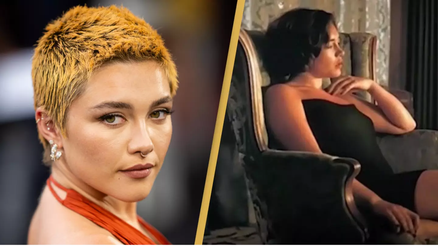 Florence Pugh’s nude Oppenheimer scene covered up by CGI black dress in Middle East