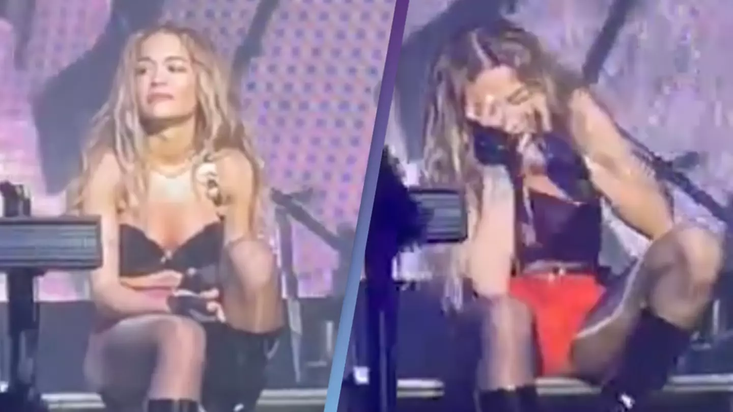 Rita Ora breaks down on stage just hours after Liam Payne #39 s death as Rita Ora breaks down on stage just hours after Liam Payne #39 s death as