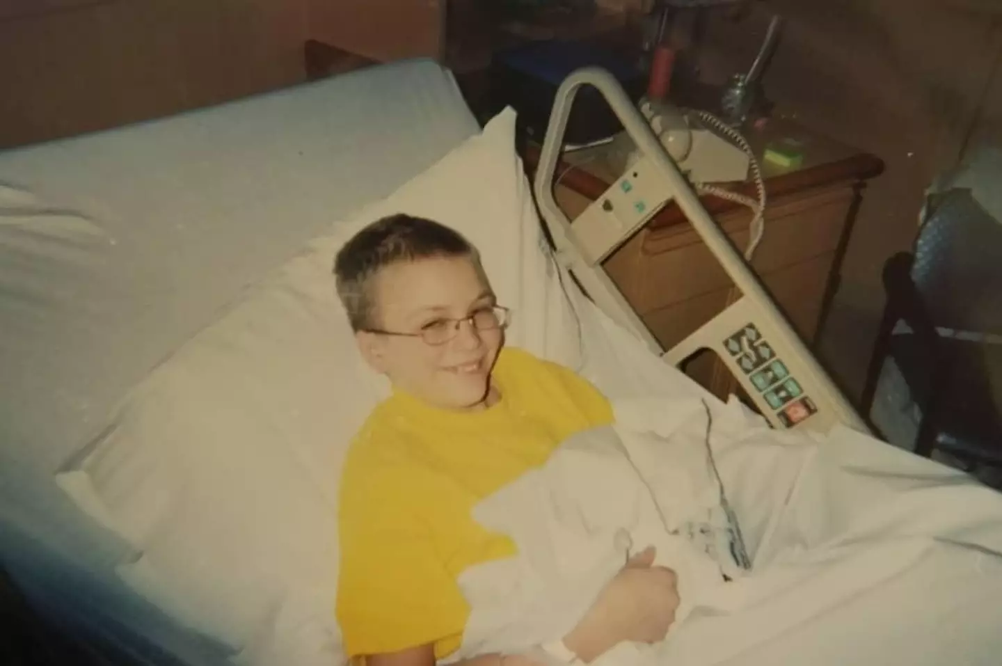 The Redditer was diagnosed with a brain tumour at the age of 12.
