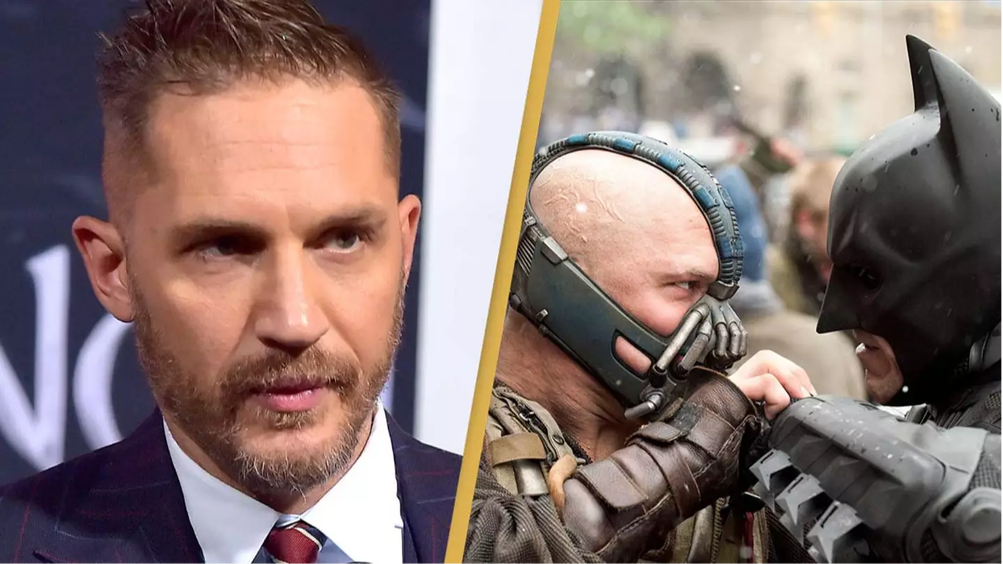 Tom Hardy had to apologize for comparing working on The Dark Knight Rises to working at Starbucks