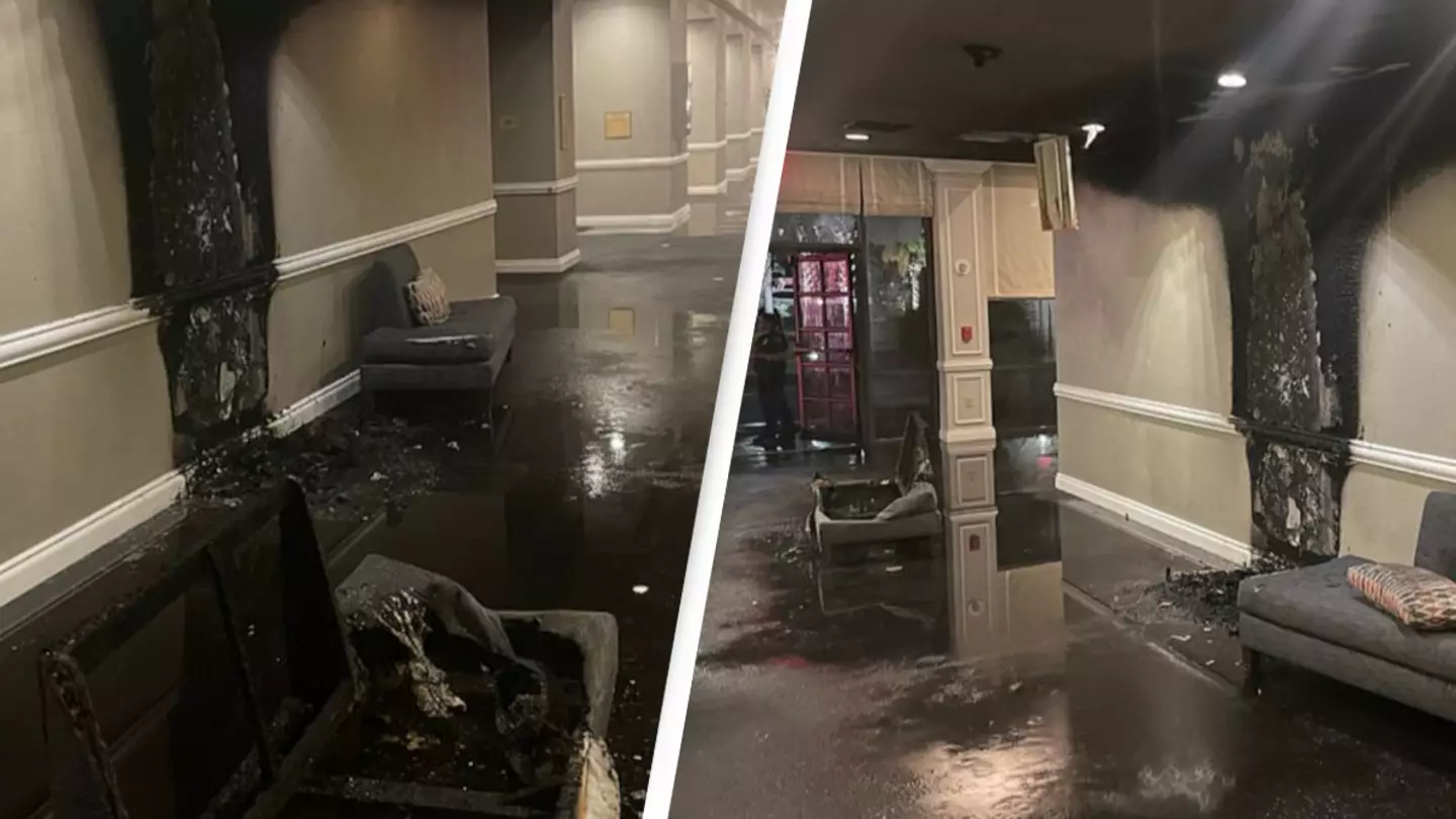 Hundreds evacuated after teenage girl sets fire to hotel after argument with mom