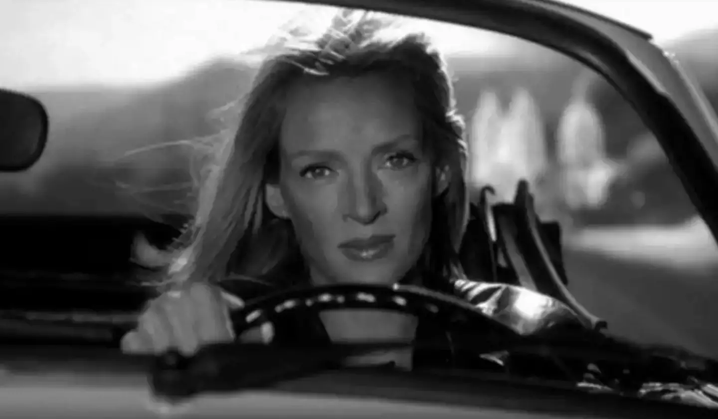 Thurman was left with severe injuries from the car crash (Miramax)