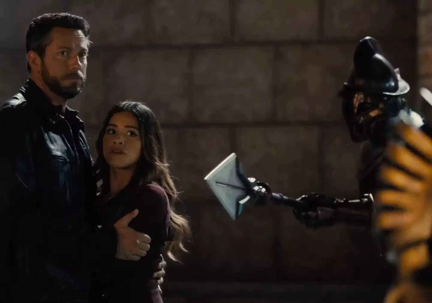 Zachary Levi and Gina Rodriguez stars as the parents in the new Spy Kids film.