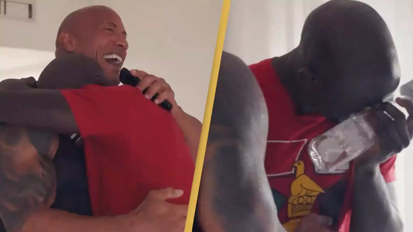 Twitter/@therock