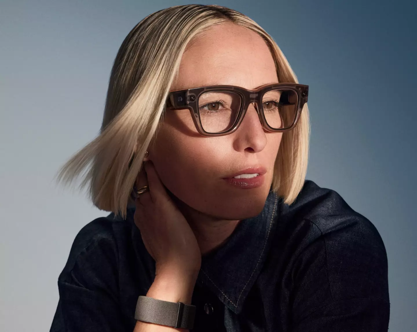 Meta's Ray-Ban Display glasses will allow wearers to surf the internet discreetly (Meta)