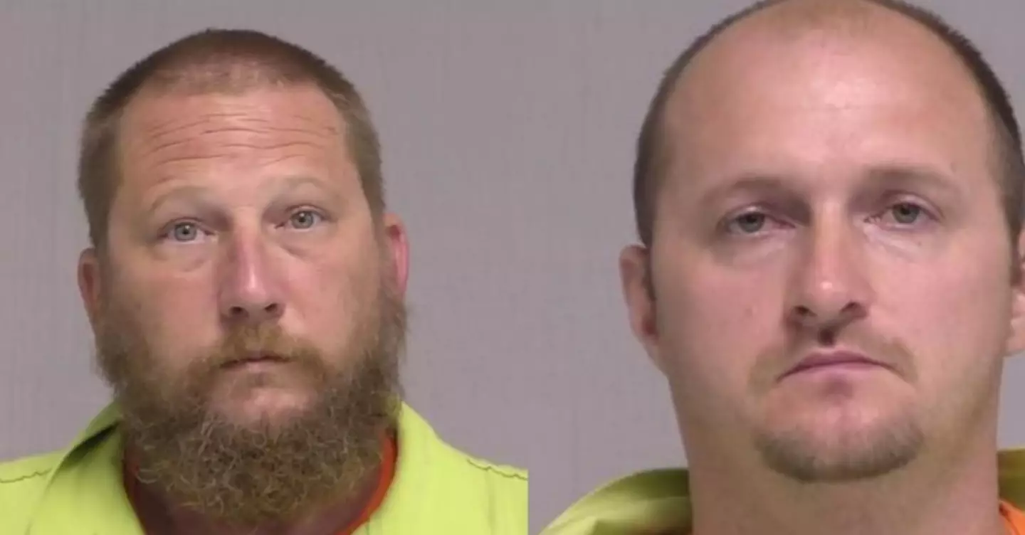 Two men allegedly shot each other's daughters in a 'road rage incident'.
