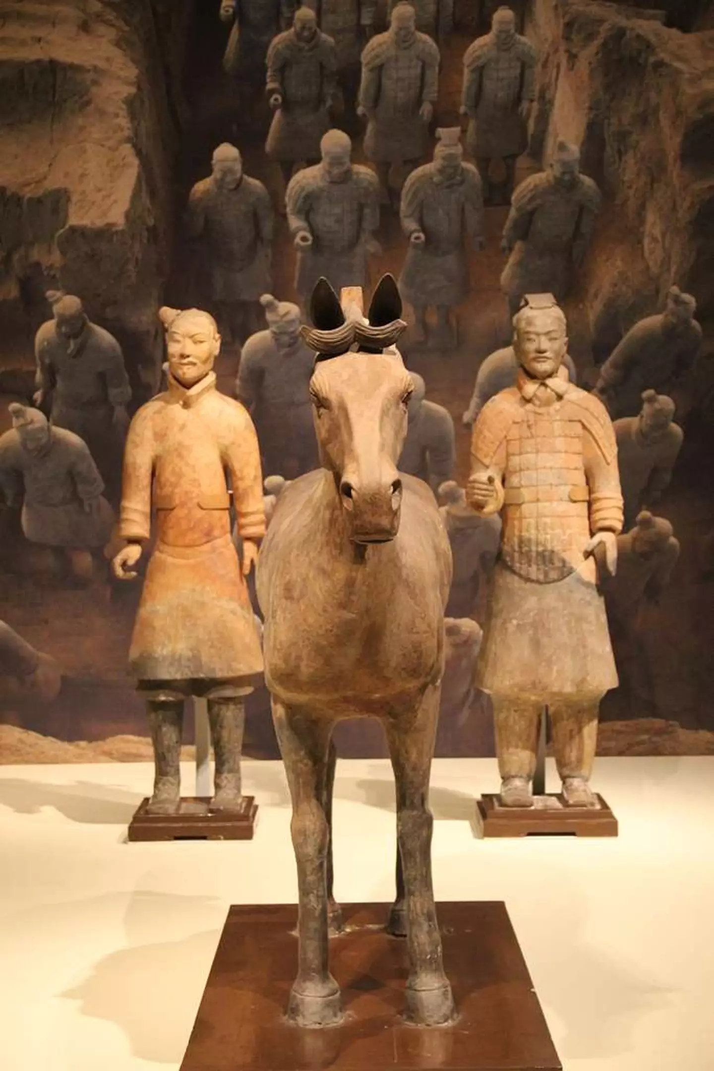 Part of the Terracotta Army.